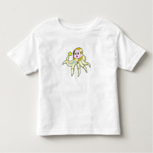 Camiseta Infantil Octopus como mergulhador com estrela