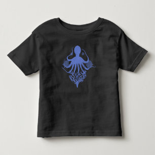 Camiseta Infantil Octopus (fundo escuro)