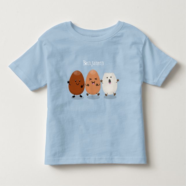 Camiseta Infantil Óculos caianos, bonitos, ilustração engraçada de d (Frente)