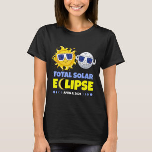 Camiseta Infantil Óculos de Eclipse Solar Total So