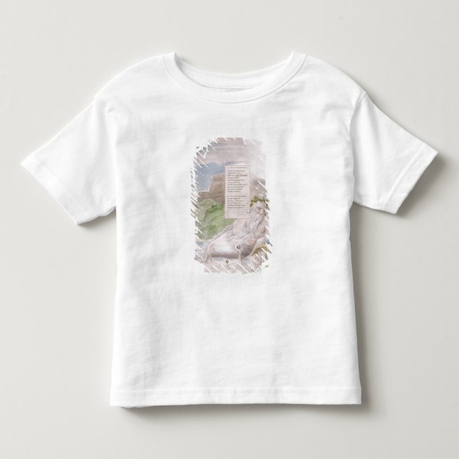 Camiseta Infantil Ode em uma perspectiva distante da faculdade de (Frente)
