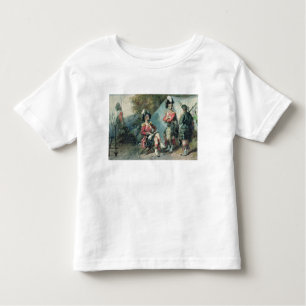 Camiseta Infantil Oficiais dos 79.o escoceses