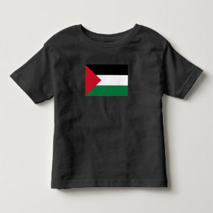 Camiseta Infantil oficialmente pavilhão do Estado da Palestina