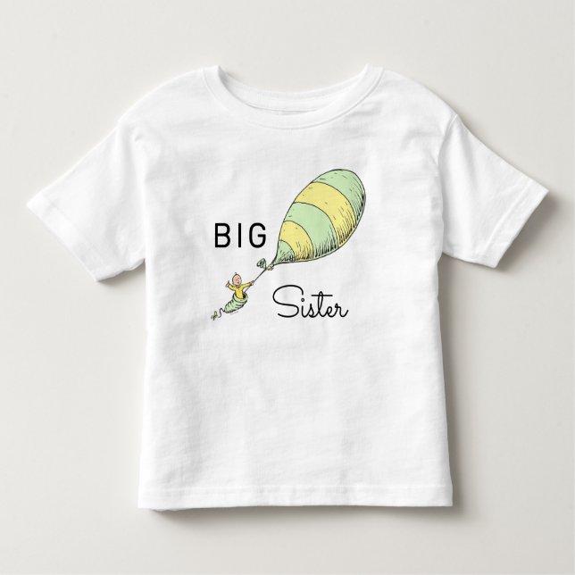 Camiseta Infantil Oh, Baby os Lugares que Você Irá | Irmã Mais Velha (Frente)