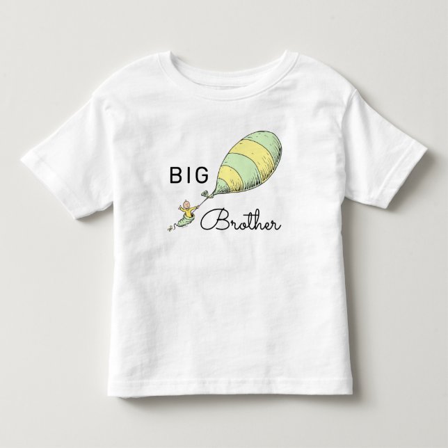 Camiseta Infantil Oh, Baby os Lugares que Você Irá | Irmão Mais Velh (Frente)