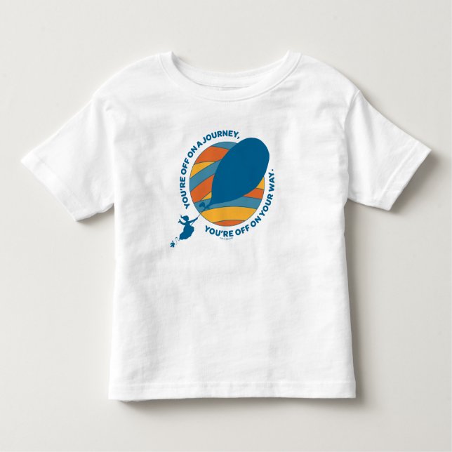 Camiseta Infantil Oh, Os Lugares Que Você Vai! "Você está fora no se (Frente)
