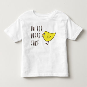 Camiseta Infantil Oh, Para Os Pessoas Sentem Um Adorável Pintinho De