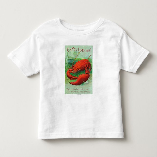 Camiseta Infantil Oh você cena da lagosta (Frente)