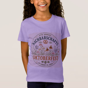 Camiseta Infantil Oktoberfest 2026 (meninas/ajuste