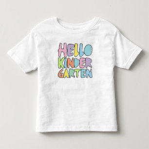 Camiseta Infantil Olá Jardim de Infância