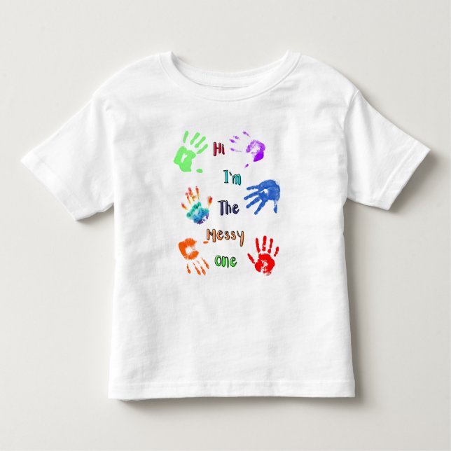 Camiseta Infantil Olá, sou o mauzinho. (Frente)