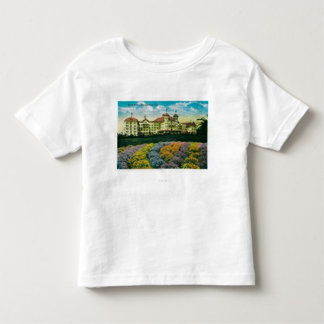 Camiseta Infantil Oleiro e terras do hotel (Frente)