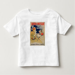 Camiseta Infantil Óleo de motor "benzo-Moteur" Especi da propaganda