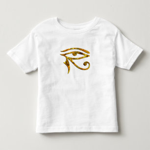 Camiseta Infantil Olho De Cavalo - DOURADO