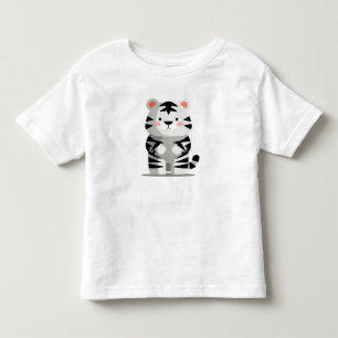 Camiseta Infantil Olho de Tiger: Design infeliz e sem medo