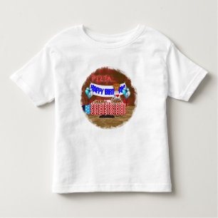 Camiseta Infantil Oliver O Otter tem 6 anos! Feliz aniversário