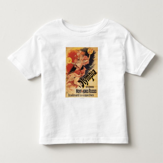 Camiseta Infantil Olympia Nightclub Girl Crashing Cymbals (Frente)