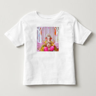 Camiseta Infantil ✨ Om Ganesh - Símbolo divino da Sabedoria e Prospe