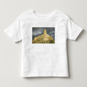 Camiseta Infantil Omã, Montanhas Hajar Ocidentais, Bahla. Forte de B