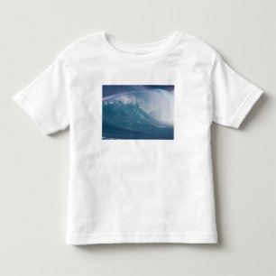 Camiseta Infantil Onda azul quebrando, Maui, Havaí, EUA