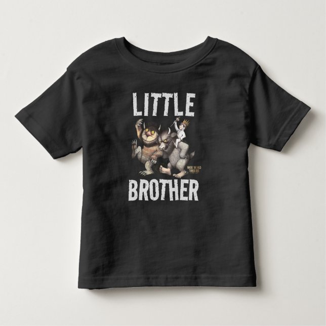 Camiseta Infantil Onde estão as coisas selvagens | Little Brother (Frente)