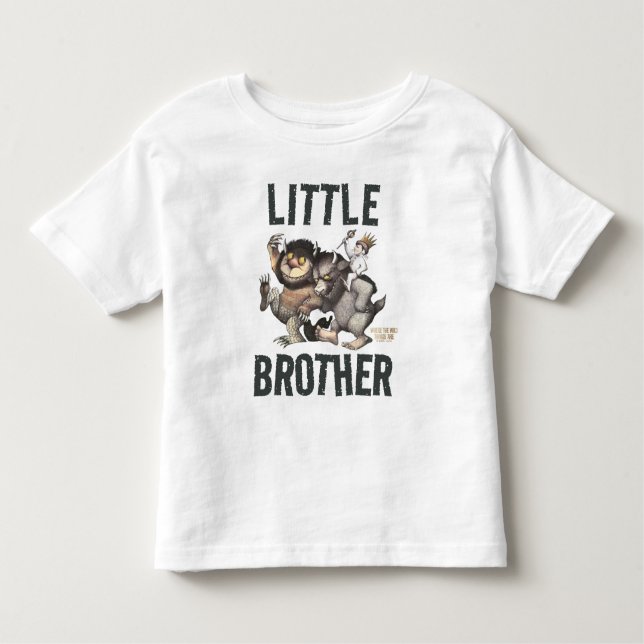 Camiseta Infantil Onde estão as coisas selvagens | Little Brother (Frente)