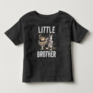 Camiseta Infantil Onde Vivem os Monstros   Irmão Mais Novo