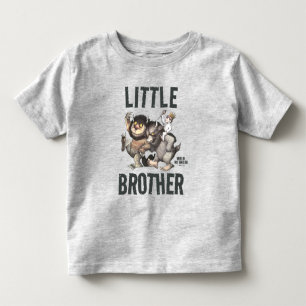 Camiseta Infantil Onde Vivem os Monstros   Irmão Mais Novo