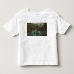 Camiseta Infantil Opinião da água do rio de Tomoka & do pântano,
