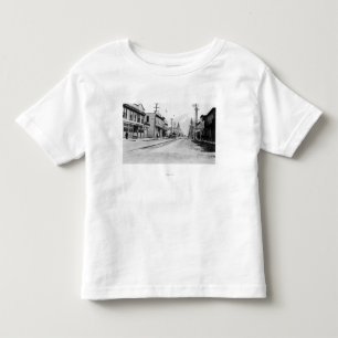Camiseta Infantil Opinião da cidade de Skagway, fotografia de Alask