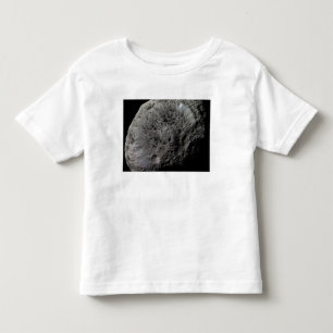Camiseta Infantil opinião da Falso-cor da lua Hyperion de Saturn