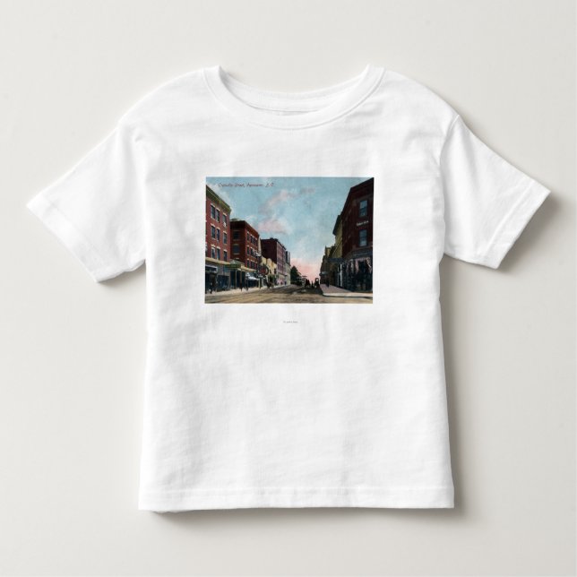 Camiseta Infantil Opinião da rua de Granville (Frente)