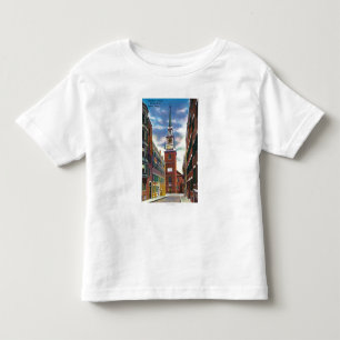 Camiseta Infantil Opinião da rua de Salem da igreja norte velha Bld
