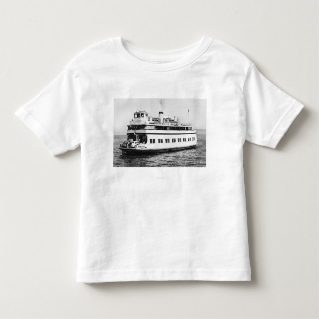 Camiseta Infantil Opinião de Astoria, Oregon da fotografia de (Frente)