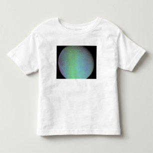 Camiseta Infantil Opinião de cor falsa da lua Dione de Saturn