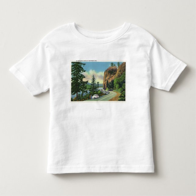 Camiseta Infantil Opinião de Dell de Shepperd do desfiladeiro (Frente)