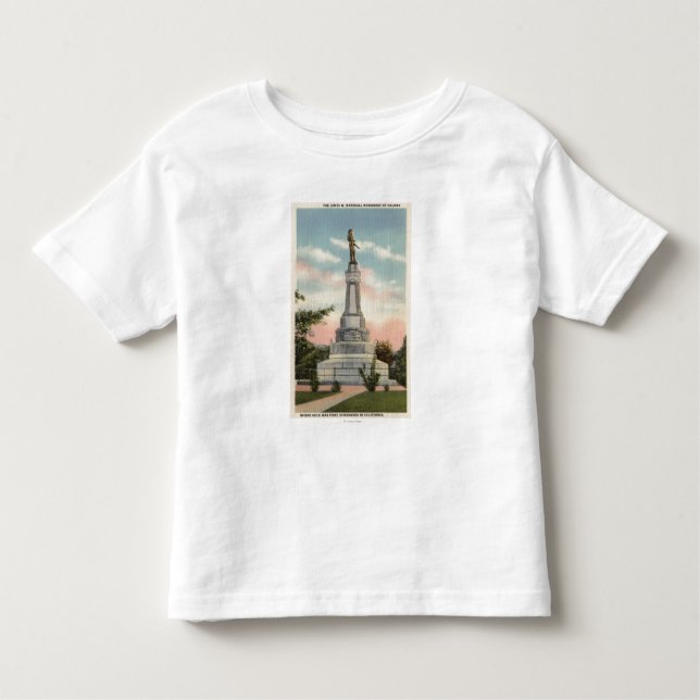 Camiseta Infantil Opinião de James W. Marshall Monumento # 1 (Frente)