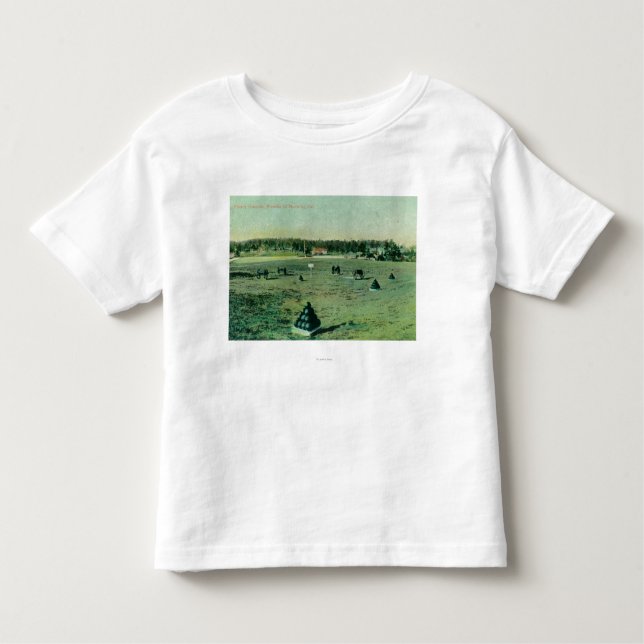 Camiseta Infantil Opinião de terras de parada no Presidio (Frente)