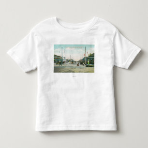 Camiseta Infantil Opinião de Van Ness Avenida um ano após o fogo d