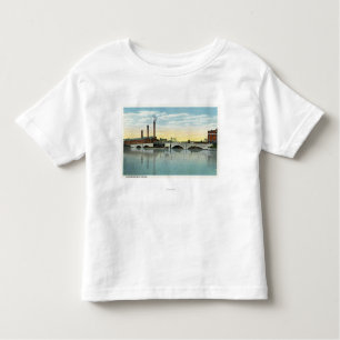 Camiseta Infantil Opinião do beira-rio da ponte da rua do congresso