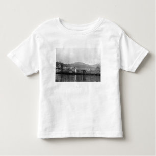 Camiseta Infantil Opinião do beira-rio de Ketchikan, Alaska