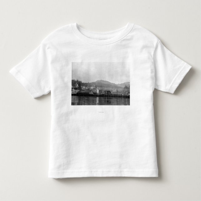 Camiseta Infantil Opinião do beira-rio de Ketchikan, Alaska (Frente)