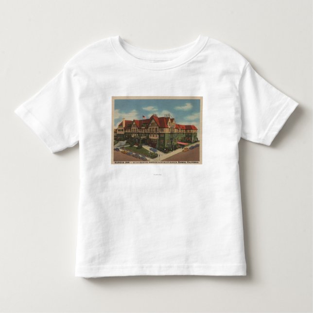 Camiseta Infantil Opinião do hotel da pensão de Eureka em Eureka, (Frente)