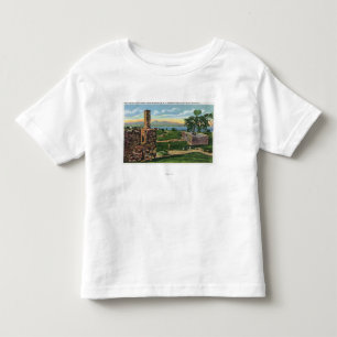 Camiseta Infantil Opinião do ponto da coroa do Ft de casernas sul
