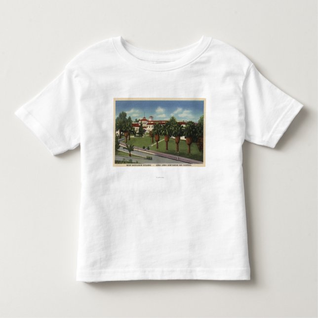 Camiseta Infantil Opinião do Sanitarium & do hospital de Loma Linda (Frente)