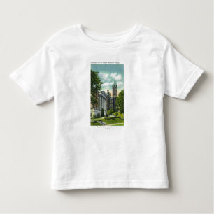 Camiseta Infantil Opinião do terreno de Siracusa U que mostra a
