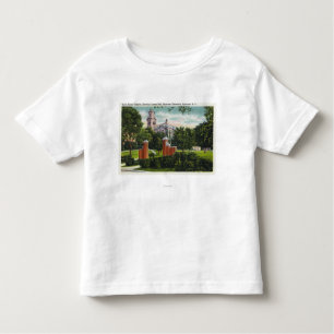 Camiseta Infantil Opinião do terreno de Siracusa U que mostra Lyman