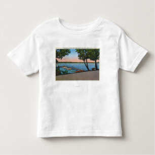 Camiseta Infantil Opinião do yacht club de Owasco do lago Owasco
