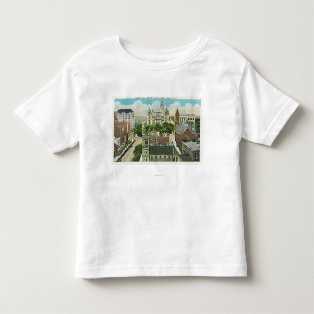 Camiseta Infantil Opinião exterior Capitol Hill e oficial (Frente)
