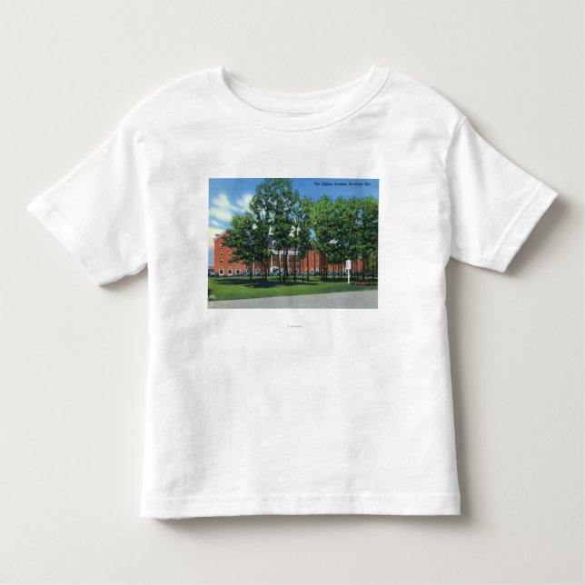Camiseta Infantil Opinião exterior o Gideon Putnam, Saratoga (Frente)